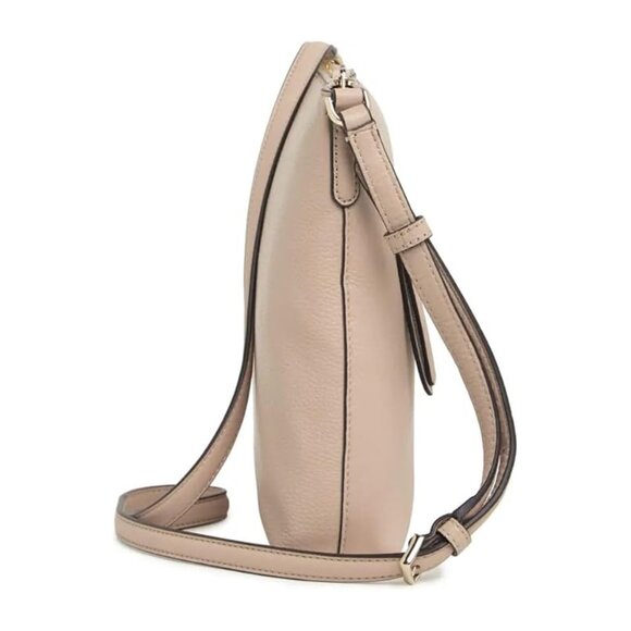 Kate Spade Jackson Leather Crossbody – Warm Beige - Picture 3 of 8